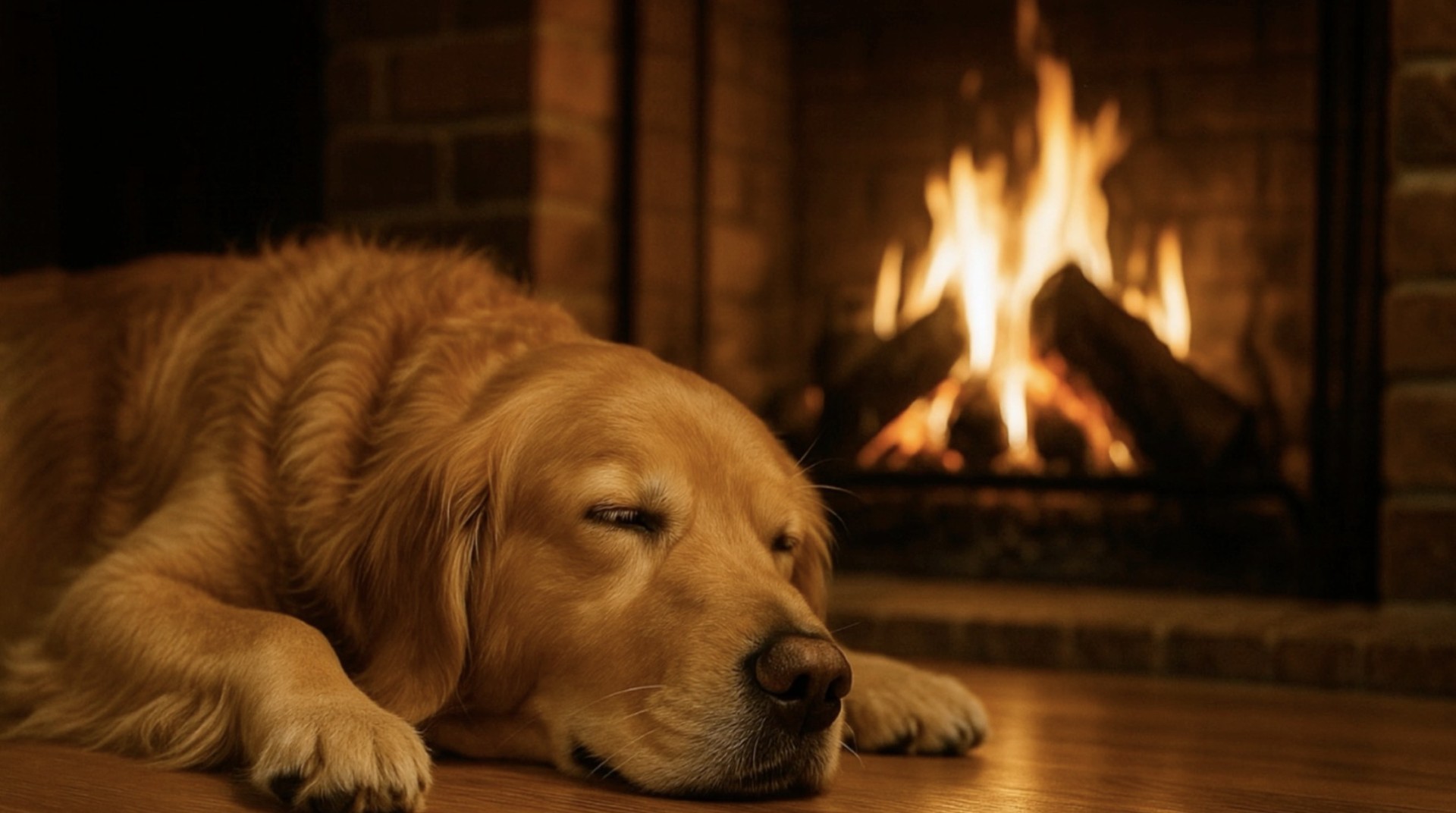 Ai Pet Memories example cosy sleep scene